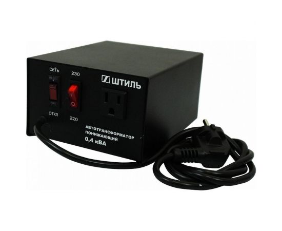 Автотрансформатор Штиль 0,4 кВА, в черном корпусе АТ 230-220/СТО-0,4-50 ч/к – изображение 3