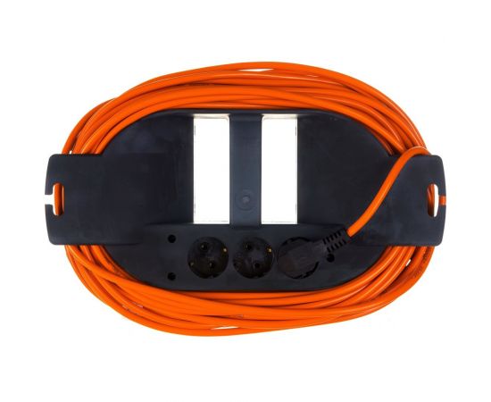 Удлинитель на каучуковой рамке Gigant Professional ПВС 3х1,5 3500Вт 3 розетки 20м 80047 – изображение 3