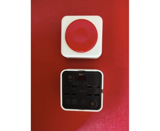 Кнопка звонка Тритон ВЗ1-01 красн. – изображение 3