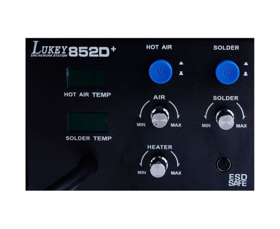Компрессорная паяльная станция LUKEY 852D+ 2392 – изображение 4
