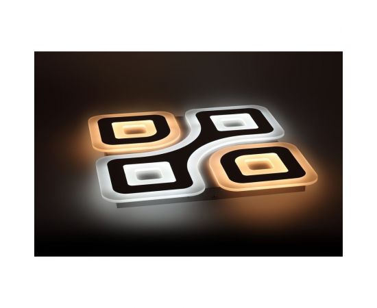 Потолочный светильник ЭРА светодиодный GEO с ДУ SPB6 GEO 4 RC 75 75Вт 3000-6500К Б0050919 – изображение 4