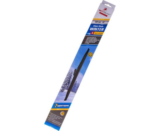 Щетка стеклоочистителя зимняя WINTER 20""/50 см, 7 адаптеров SKYBEAR 703200 – изображение 4