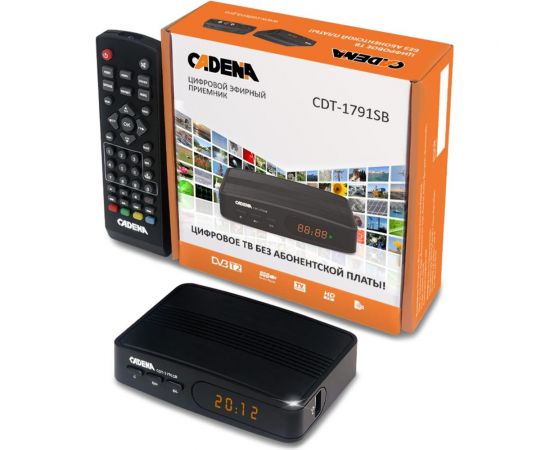 Цифровой эфирный приемник CADENA CDT-1791SB – изображение 6