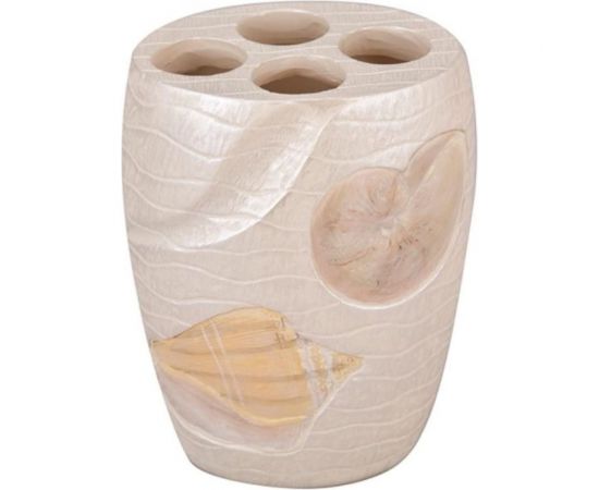 Стакан для зубных щеток Raindrops Ракушки BPO-0198B 