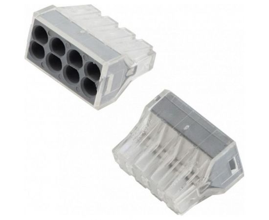 Строительно-монтажная клемма General Lighting Systems GTER6-08 СМК 8-проводная 0.75-2.5 мм2 800491 