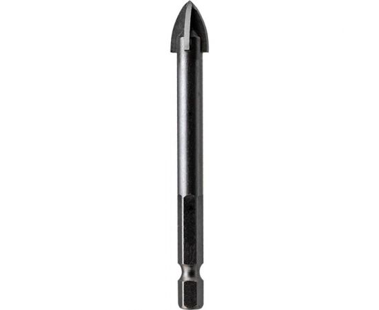 Сверло по стеклу и керамике 12 мм, 4 грани, шестигранный хвостовик KRANZ KR-91-0652 