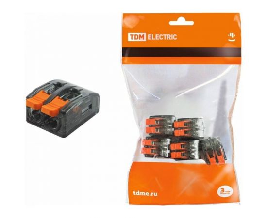 Соединительная клемма TDM СК-612 2,5мм2, 5 штук/упаковка SQ0527-0031 