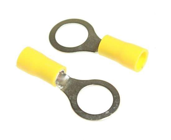 Кольцевая изолированная клемма Nord-Yada 6.5мм 4-6кв.мм (желтая) (НКи 6.0-6 / НКи5,5-6) 906363 