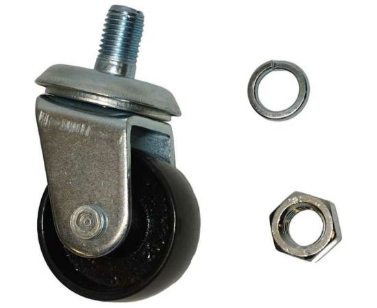 Колесо металлическое заднее поворотное для домкрата подкатного Great Wolf GWJ-031-9 