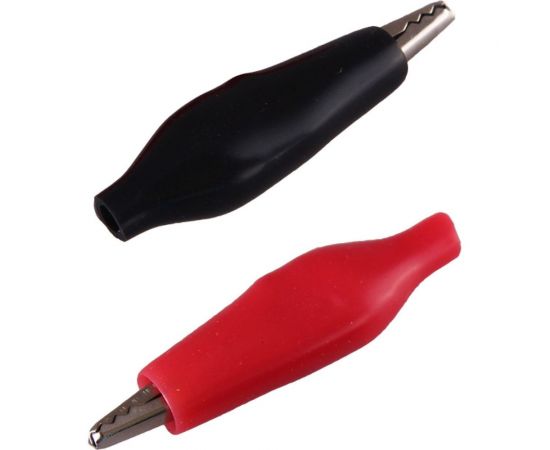 Зажим крокодил в изоляторе REXANT длина 40 мм, ток 5A, 2 шт 16-0001-9 