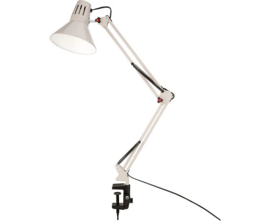 Настольная лампа REXANT Акцент на струбцине Е27 серая 603-1009 