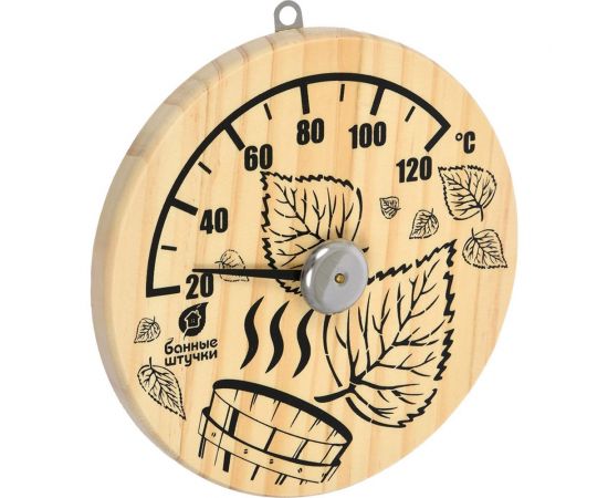 Термометр для бани и сауны Банные штучки Листья 14х14х2.5 см 18041 – изображение 2