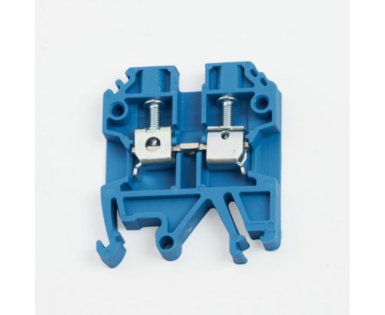 Изолированный наборный зажим (винтовой) STEKKER ЗНИ - 2,5 (JXB2.5), синий 39358 – изображение 2