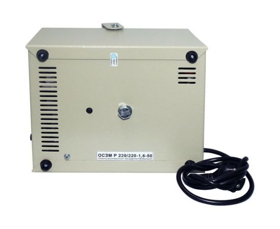 Трансформатор Штиль U вход 230 220, в корпусе ОСЗМ Р 220/220-1,6-50 – изображение 2