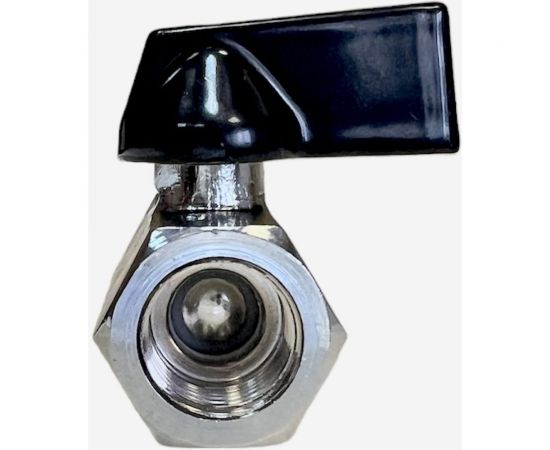 Шаровой кран переходник Pegas pneumatic резьба внутренняя 1/4" FXF 4403 – изображение 2