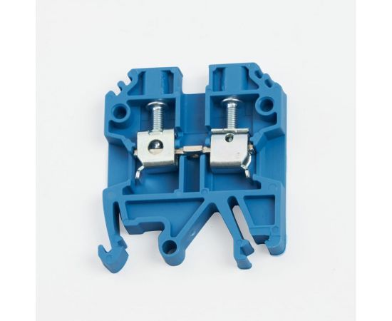 Наборный изолированный (винтовой) зажим STEKKER ЗНИ - 10,0 (JXB10), синий, 50шт в упак, 39361 – изображение 2