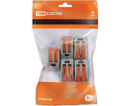 Соединительная клемма TDM СК-412 2,5мм2, 5 шт/упак SQ0527-0011 – изображение 2