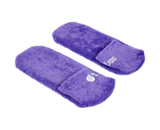 Увлажняющие велюровые носочки с гелем Банные Штучки в ассортименте, лаванда, алоэ вера 40213 – изображение 2