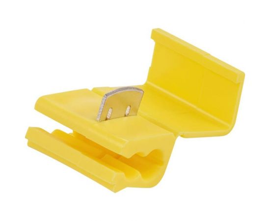 Прокалывающий ответвительный зажим STEKKER LD502-60 ЗПО-3 - 6,0 мм, желтый упаковка 10 шт 39347 – изображение 2