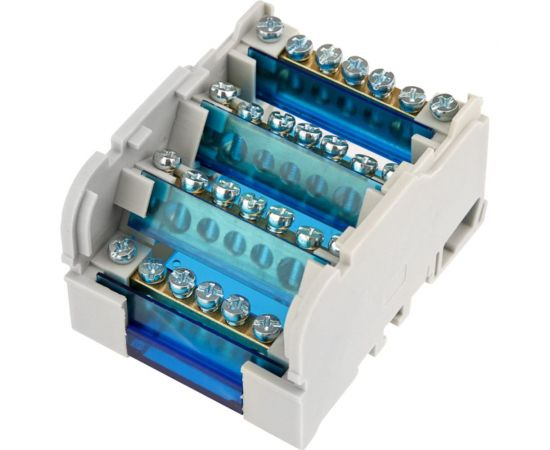 Шина на DIN-рейку в корпусе кросс-модуль REXANT 4x7 11-2304-7 – изображение 2