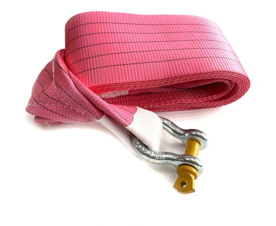 Буксировочный трос ТамбовТехСнаб 15/23 т, 15 м, скоба/петля 7930124362988 – изображение 3