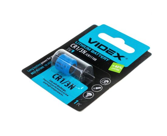 Литиевый элемент питания Videx CR1/3N 1BL 3.0V VID-CR1/3N – изображение 3