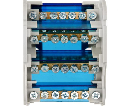 Шина на DIN-рейку в корпусе кросс-модуль REXANT 4x7 11-2304-7 – изображение 3