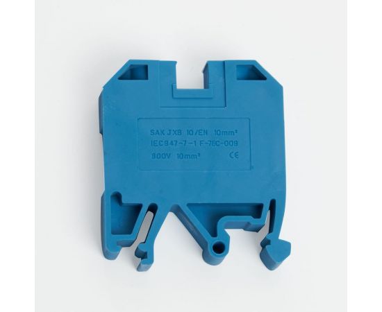 Наборный изолированный (винтовой) зажим STEKKER ЗНИ - 10,0 (JXB10), синий, 50шт в упак, 39361 – изображение 3