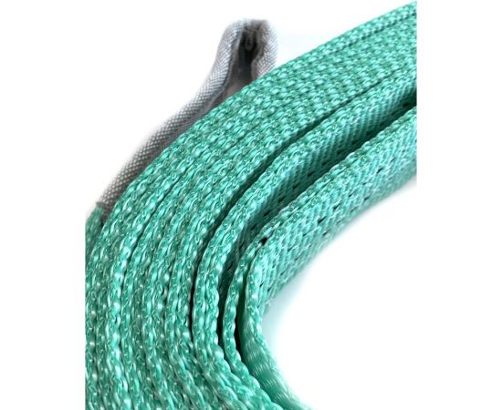 Буксировочный трос ТамбовТехСнаб 12т, 8м скоба/скоба, двухслойный усиленный 7930124364579 – изображение 4