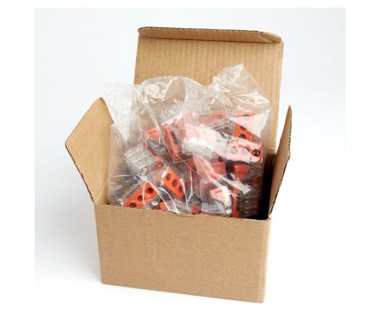 Монтажная 3-проводная клемма STEKKER для 1-жильного проводника, LD773-173, 39869 – изображение 5