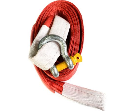 Буксировочный трос ТамбовТехСнаб 15/23 т, 15 м, скоба/петля 7930124362988 – изображение 5