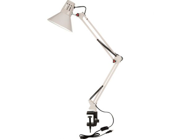 Настольная лампа REXANT Акцент на струбцине Е27 серая 603-1009 – изображение 5