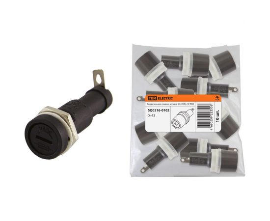 Держатель для плавких вставок TDM ДПВ 5x20 D=12 SQ0216-0102 