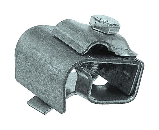 Держатель круглого проводника EZETEK 8-10мм для желоба водостока, оцинковка 91081 