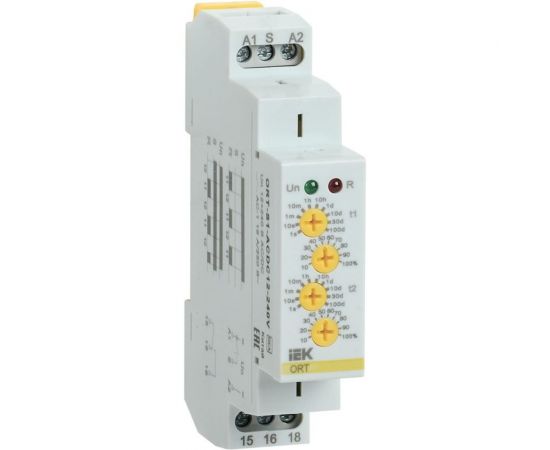 Циклическое реле IEK ORT 1 контакт 12-240 В AC/DC ORT-S1-ACDC12-240V 