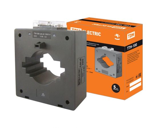 Трансформатор тока TDM ТТН 100/1500/5-15VA/0,5-Р SQ1101-1140 