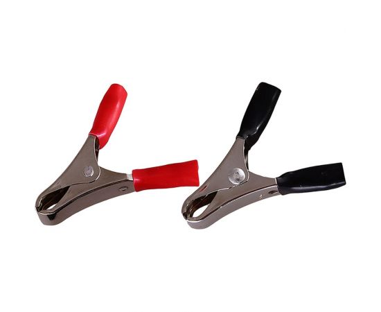 Зажим крокодил REXANT длина 50 мм, ток 10A, 2 шт. 06-0145-B2 