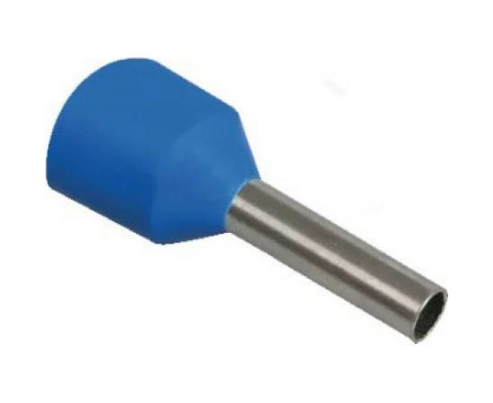Наконечник-гильза Grisard Electric Е 2,5-08 2,5мм2 с изолированным фланцем синий (100шт) GE (E2508) GRE-014-0033 