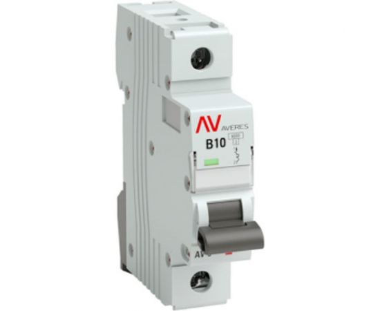 Автоматический выключатель EKF AVERES AV-10, 1P, 10A, 10kA SQ mcb10-1-10B-av 