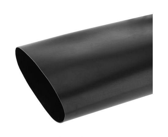 Термоусаживаемая клеевая трубка REXANT 130,0/22,0 мм, 6:1 черная 1 м 23-0130 