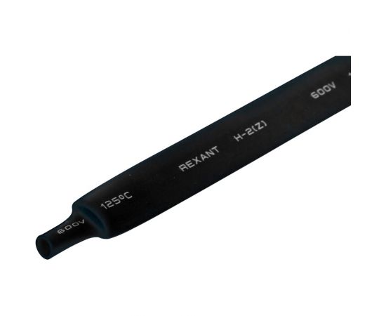 Термоусадка REXANT 9.0/4.5 мм, 1м, черная 20-9006 