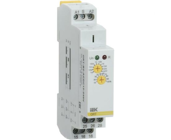 Реле задержки выключения IEK ORT. 2 конт. 12-240 В AС/DC ORT-B2-ACDC12-240V 