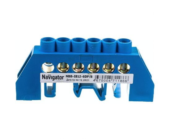 Нулевая шина Navigator 71 186 NBB-I812-6DP/B 71186 