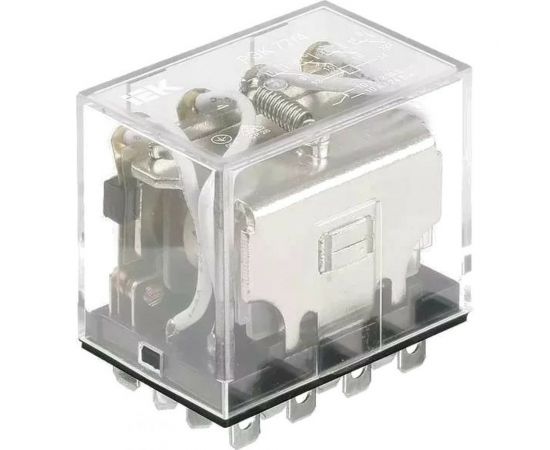 Реле IEK РЭК77/4 LY4 10А 12В АC RRP10-4-10-012A 