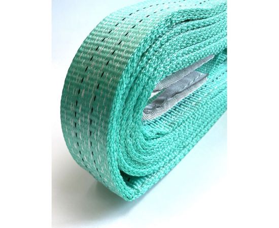 Буксировочный трос ТамбовТехСнаб 12т, 6м скоба/скоба, двухслойный усиленный 7930124364555 – изображение 2