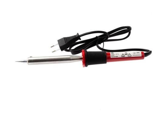 Паяльник ЭРА Лидер с двухкомпонентной рукояткой, жало Long life, 230 В, 80 Вт PL0280 W Б0046949 – изображение 2
