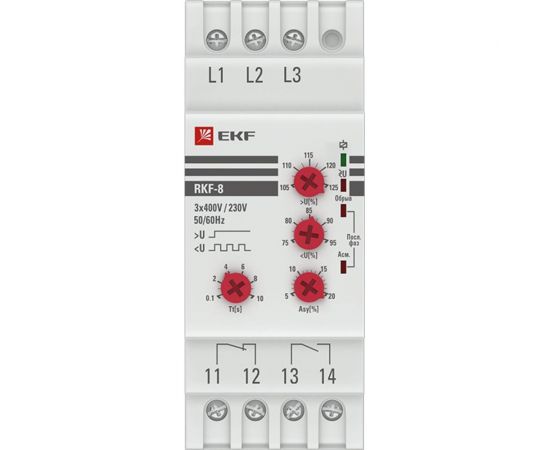 Многофункциональное реле контроля фаз EKF PROxima rkf-8 – изображение 2