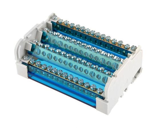 Шина на DIN-рейку в корпусе кросс-модуль REXANT 4x15 11-2304-15 – изображение 2