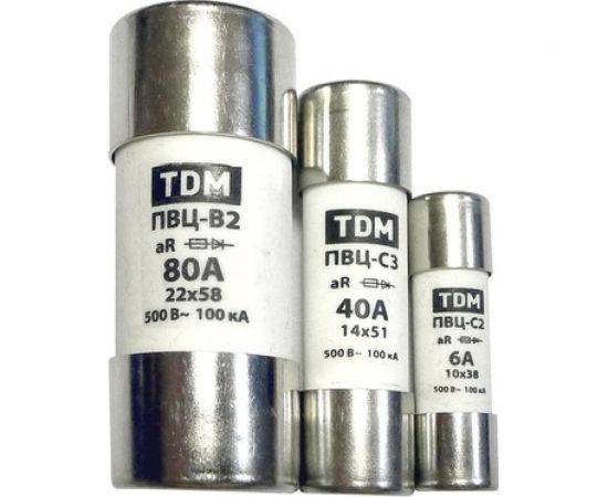 Плавкая вставка TDM ПВЦ-С2 10x38 16А SQ0729-0008 – изображение 2
