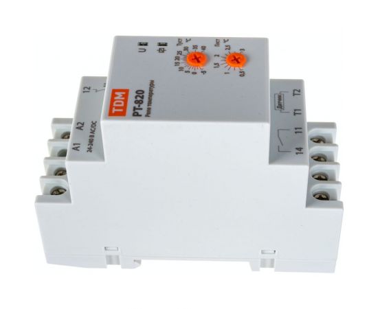 Реле температуры TDM РТ-820 -5+40С, 24-240В, АС/DC, с датчиком, IP67 SQ1508-0001 – изображение 2